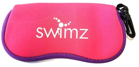 Swimz Soft Neoprene Swimming Goggle Pouch - Soft Swimming Goggle Case
