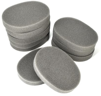Ear Pads Hearing Protector Replacement Ear Cushion for 3m worktunes Pads Replacement Ear Cushions (5 Pairs Solid Acoustic Foam)