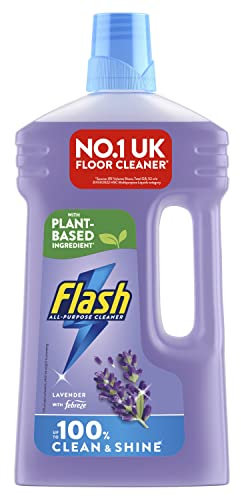 Flash Multipurpose Floor Liquid Cleaner Lavender 950ML. Up To 100 Percent Dirt And Grease Removal