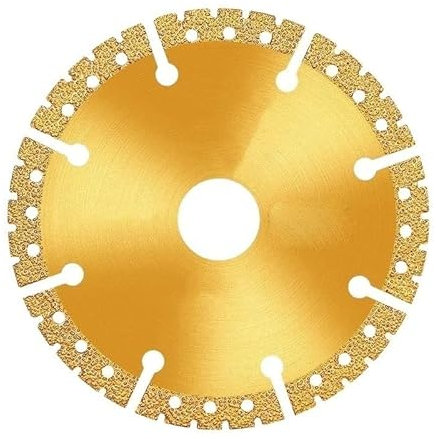 DSAINT Vakuumgelötetes Diamantsägeblatt für Stahl, Metall, Stein, Gusseisen, Bewehrungsstab, Aluminium, Allzweck-Abriss-Trennscheibe (Farbe: 180 mm (5 Stück))
