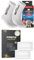 PASTE - XL 2er Set: TAPEDESIGN Fußball-Socken (Classic) Schienbeinschonerhalter (weiß) - Sport- & Fussball-Socken mit Schienbeinschoner Halterung & Sport-Socken Kinder, Herren, Damen