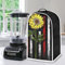 Poceacles Sunflower American Flag Pattern Kitchen Blender Cover Food Processor Cover Blender Dust Cover Stand Mixer and Coffee Maker Appliance Cover