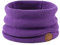 XIAOHAWANG Baby Schal Winter Strickschal Jungen Dick Warm Schlauchschal Mädchen Loop Schal Kinder Rundschal für 1-6Jahren (Violett)