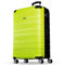 NOWI Hartschalenkoffer XL Groß – 96L Volumen – 8 Rollen 360° drehbar – Leichter ABS Koffer mit Zahlenschloss & Teleskopgestänge – Reisekoffer, Koffer Groß, Koffer, Trolley (Lime, XL)