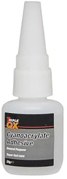 Triple QX 401-20 0.02kg Cyanoacrylate Adhesive 20g General Purpose Super Fast