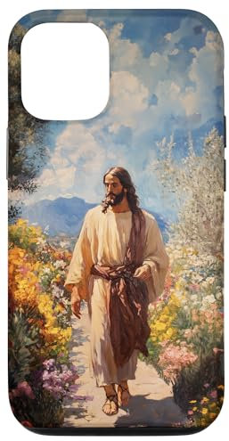 iPhone 14 Jesus In The Garden Of Eden Painting Christian Case