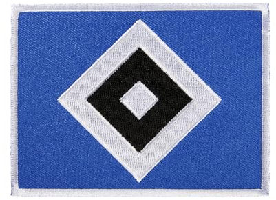 Hamburger SV HSV Aufnäher Raute groß