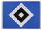 Hamburger SV HSV Aufnäher Raute groß