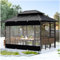Telone trasparente per esterni, 1,8 x 2 m, impermeabile, trasparente, spessore 0,5 mm, ideale per privacy e protezione, copertura per gazebo e garage