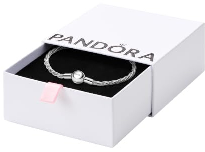 PANDORA Damen-Armband Silber Gedrehte Schlangenkette 593757C00