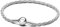 PANDORA Moments Runder Verschluss Gedrehtes Schlangen-Gliederarmband aus Sterling-Silber, Kompatibel Moments, Größe: 21 cm, 593757C00-21