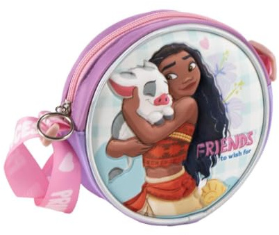 3D-Tasche für Mädchen, Princess mit geprägtem Design, 3D-Tasche für Mädchen, mit Princess-Charakter, als Geschenk und für den täglichen Gebrauch