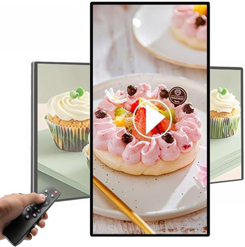 Écran publicitaire commercial 15,6'', 18,5'', 21,5'', 23,6'', 27'', 32'', 43'', borne interactive, lecteur vidéo Pour restaurants, boutiques de bubble tea, commerces, affichage publicitaire 43in