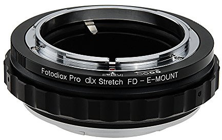 Fotodiox DLX Stretch Lens Mount Adapter Compatible with Canon FD and FL Lenses to Sony E-mount Cameras