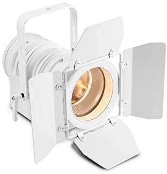 Cameo TS 40 WW WH - Theatre Spotlight with PC Lens and 40 Watt Warm White LED in White Housing