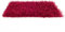 BIANCHERIAWEB Teppich Pfannen und Couchtisch Typ Shaggy 160x230cm Bordeaux