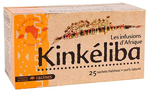 Les p'tites Tartines Kinkéliba Infusions Africaines 25 Sachets de Carottes 40 g