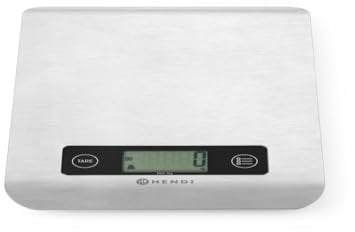 Balance de cuisine Hendi en acier inoxydable de 5 kg