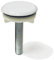 Bouchon cache-trou blanc pour bidet, lavabo, évier