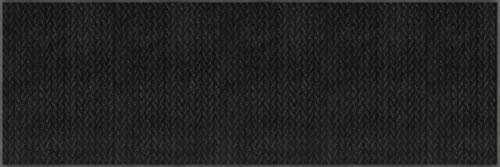 Wash+Dry Fußmatte, Duo Charcoal 60x180cm, innen und außen, waschbar