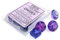 Chessex Chx-27357 Set Dadi 10 Facce, Nebula Nocturnal/Blue Luminary, Multicolore, 16mm, 27357CHX