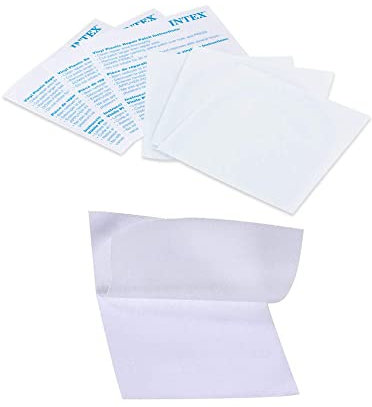 6pcs Inflatable Repair Patches Kit - 2.7 X 2.7 Strong Waterproof Tape, Self Adhesive PVC for Inflatables Repair, Swimming Pools, Dingy’s, Air Mattress, Lilos, Inflatable Toys, Invisible Stickers