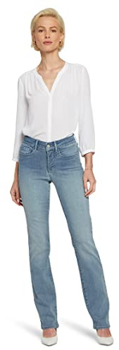 NYDJ Damen Marilyn Straight Denim Jeans, Distelfallen, 36