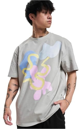Mister Tee Unisex Abstract Oversize Tee