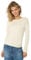 DANISH ENDURANCE Merinowolle Langarm Shirt Damen, Premium Thermo-Unterwäsche, Skiunterwäsche, Temperaturregulierendes Funktionsshirt, für Damen, Gebrochenes Weiß, L