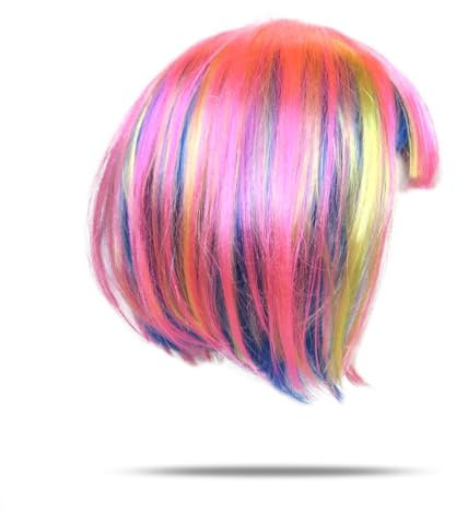 Sonia Originelli Kunsthaar Perücke Fanartikel Partyartikel Verkleidung Irokese Bob Lange Haare Lockenkopf