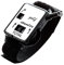 Montre avec compteur de coups de club de golf avec bracelet noir