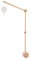 Holz Baby Mobile Halterung Höhenverstellbar,Kinderzimmer Bettglocken Halterung DIY Baby Wiege Mobile Bett Glocke Halter Arm Halterung Wickeltisch Bettklingel Halterung Hängende Bett Glocken Spielzeug