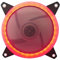 Simpletek – Ventilateur pour PC fixe Refroidissement par Air de Gaming | Rouge, RVB, 120mm, LED