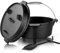 Leonyo Gusseisen Dutch Oven mit Deckel, 5QT Dutch Oven Camping mit Deckelheber, 2 in 1 Gusseisen Topf mit Deckelgriff, Vorgebrannter Dutch Oven Topf für Camping BBQ, Brot Backen