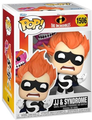 Funko Pop! Premium: Incred 20th - Jack-Jack - JJ & Syndrome - The Incredibles - Figura de Vinilo Coleccionable - Idea de Regalo- Mercancia Oficial - Juguetes para Niños y Adultos - Movies Fans
