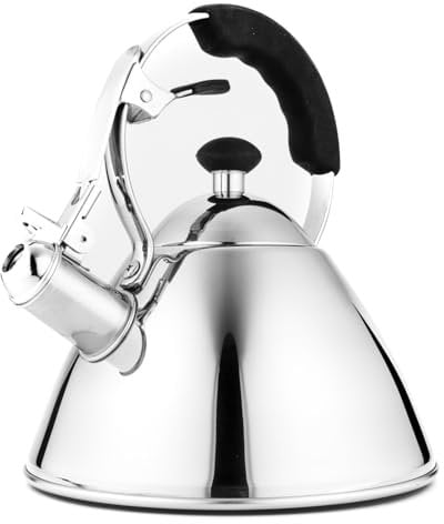 Theiere 2.0L HGK MERCURY théière gaz ou induction bouilloire sifflante 18/10