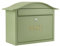 safes uk Wall-Mounted Post Box | Waterproof Large Capacity Classic Chartwell Green Mail Box | Easy Install Vintage Style Mail Catcher | Elegant Lockable Metal Letterbox for Secure Outdoor Use