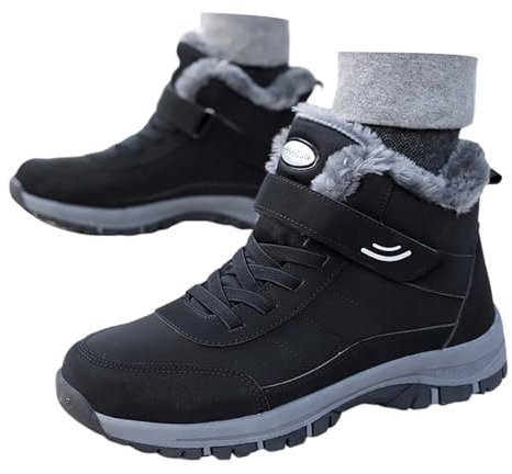 Stivali Bordeaux Stivali Cowboy Donna Scarpe Sportive Alte Donna Pantofole Ortopediche Donna Stivali Texani Texani Originali Scarpe Running Donna Pantofole Chiuse per Anziani Inverno Scarpe