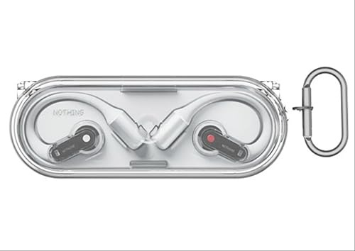GIOPUEY Clear Hülle Kompatibel mit Nothing Ear (Open), TPU Stoßfeste Schutzhülle, Ultradünn, Kein Geruch, Hülle Silikon- transparent