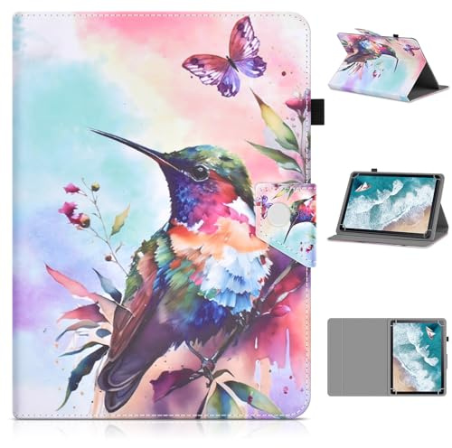 KATUMO Universal Case for 10 inch / 10.1 inch Tablet | for All Kinds of 9.6-10.5 inch Android / iOS / Windows Tablet, Travel Portable Folio Leather Cover, Stand and Magnetic Buckle