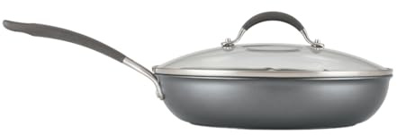 Circulon A1 Series with ScratchDefense Non Stick Frying Pan with Lid, 30cm | Any hob type suitable, large frying pan with extreme non-stick & glass lid, heat-resistant handle, dishwasher & oven safe