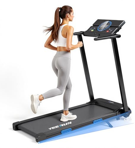 Tapis roulant, 4 in 1 - Inclinazione del 12% - Motore da 2,5 CV - Velocità da 1 a 8 km/h - Dotato di display a LED e console di controllo - Pieghevole
