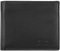 Brieftasche Herren klein Leder schwarz matt von Red Baron, Männer Mini 12x10x2 cm, Echt Rindleder RB-WT-006-01