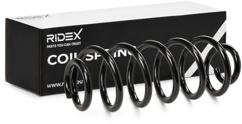 RIDEX 188C0343 2x Federn Fahrwerksfedern Hinten Kompatibel mit VW Golf 5 Schrägheck 1K1 1K0511115DG