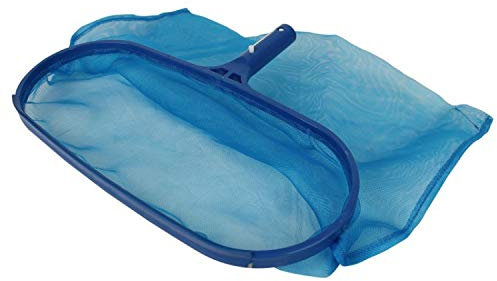 Linxor - Tête d'épuisette de Fond Bleu pour Piscine Adaptable sur Manche Standard ou télescopique
