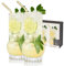 Viski Zenith Deco Trinkglas, bleifrei, hochwertig, kristallklar, stylisch, Cocktailglas, Geschenk, 368 ml