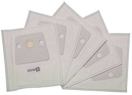 Distri+ - Sac aspirateur Compatible ROWENTA Neo, SOAM, AMETHYSTE, ZR480, RO420, RO450, RO460, RO1233... - La Pochette de 5 Sacs