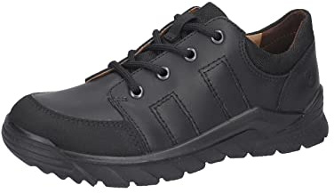 RICOSTA Jungen Stiefel NATE, Kinder Halbschuhe, Weite: Mittel, lose Einlage, Sportschuhe, Freizeitschuhe, Turnschuhe, Laufschuhe, schwarz (090), 40 EU