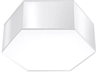 SOLLUX SL.1056 Plafond SUNDE 11 weiss PVC 60W L: 30.5cm B: 26.5cm H: 11.5cm dimmbar