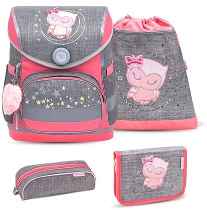 Belmil 405-41 Schulranzen Set (Little Owl 2)